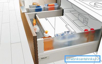 Skrzynka w kształcie litery U - przykład udanego rozwiązania problemu zakłóceń w postaci dna miski.