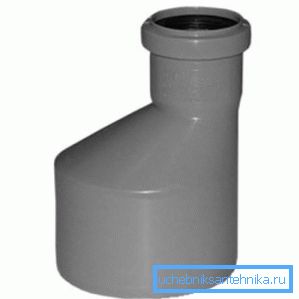 Adapter o średnicy 50 mm na 110 mm Adapter o średnicy 50 mm na 110 mm