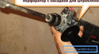 Perforator z żądaną dyszą