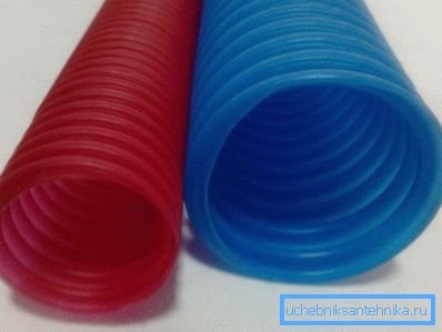 Plastikowa rura falista do ogrzewania Plastikowa rura falista do ogrzewania