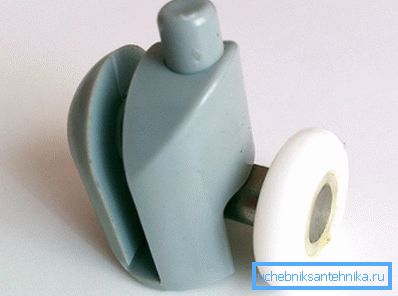 Plastikowy pojedynczy wałek do prysznica Plastikowy pojedynczy wałek do prysznica