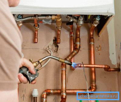 Podłączenie instalacji grzewczej do kotła Podłączenie instalacji grzewczej do kotła