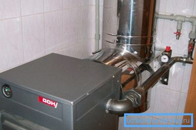 Kocioł grzewczy Don podłączony do instalacji grzewczej Kocioł grzewczy Don podłączony do instalacji grzewczej