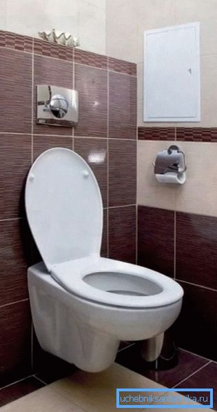 Wiszące toalety oszczędzają miejsce dzięki ukrytemu położeniu cysterny Wiszące toalety oszczędzają miejsce dzięki ukrytemu położeniu cysterny