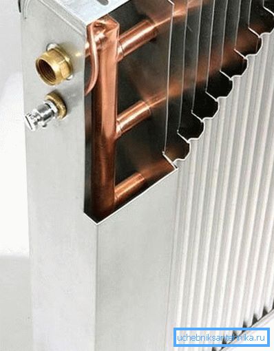Przykład połączenia miedzi i aluminium Przykład połączenia miedzi i aluminium