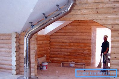 Przykład instalacji rury wydechowej Przykład instalacji rury wydechowej