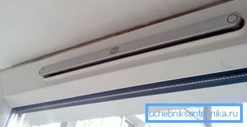 Kanał zasilający w ramie okna Kanał zasilający w ramie okna