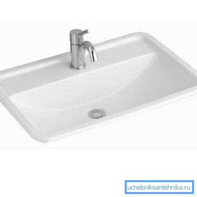 Zlew 60x40 - skrócona wersja dla małych łazienek Zlew 60x40 - skrócona wersja dla małych łazienek