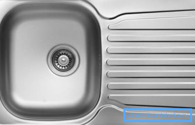 Zlew z podstawką do naczyń ze stali nierdzewnej 460x760 mm Zlew z podstawką do naczyń ze stali nierdzewnej 460x760 mm