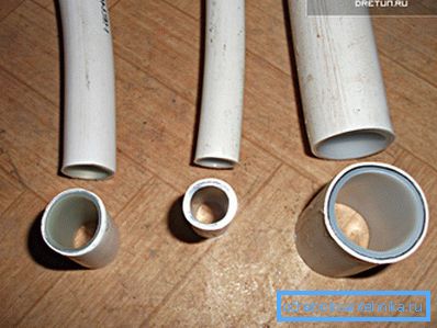 Różne średnice rur metalowych Różne średnice rur metalowych
