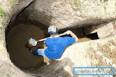 Kopanie dołu do instalacji kesonu