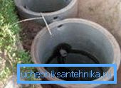 Domowy betonowy zbiornik septyczny Domowy betonowy zbiornik septyczny