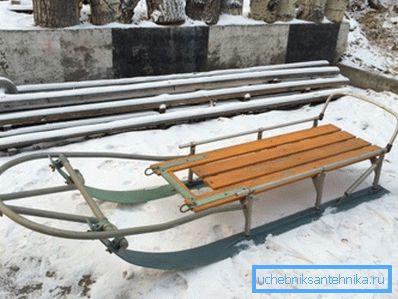 Sanie z rur z tworzyw sztucznych mogą być wykonywane niezależnie Sanie z rur z tworzyw sztucznych mogą być wykonywane niezależnie