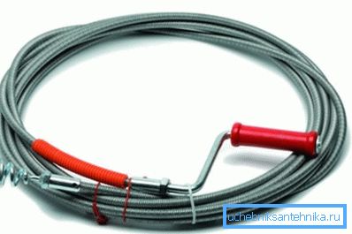 Przewód hydrauliczny ze spiralną końcówką do łapania gruzu. Przewód hydrauliczny ze spiralną końcówką do łapania gruzu.