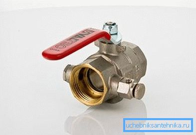 Zawór kulowy z drenażem i odpowietrznikiem Valtec