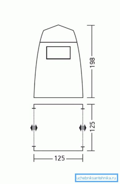 Diagram pokazujący wymiary liniowe Diagram pokazujący wymiary liniowe