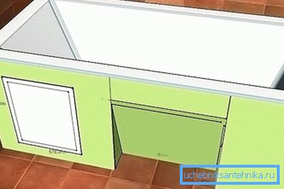 Schemat instalacji ekranu Schemat instalacji ekranu