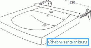 Schemat instalacji umywalki Schemat instalacji umywalki
