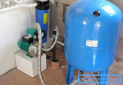 System z hydroakumulatorem System z hydroakumulatorem