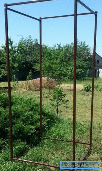 Zmontowana stalowa rama Zmontowana stalowa rama
