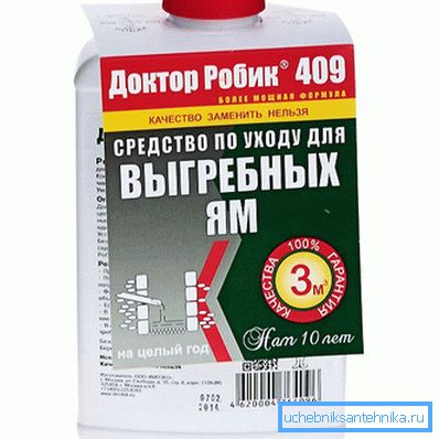 Produkt do pielęgnacji cesspits