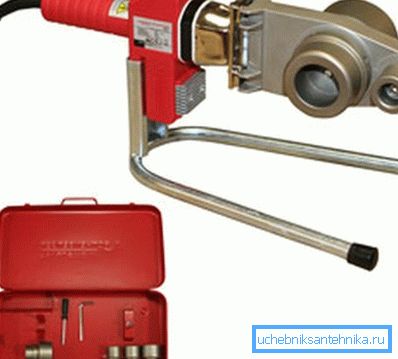 Standardowy pistolet do spawania rur polipropylenowych z dyszami Standardowy pistolet do spawania rur polipropylenowych z dyszami