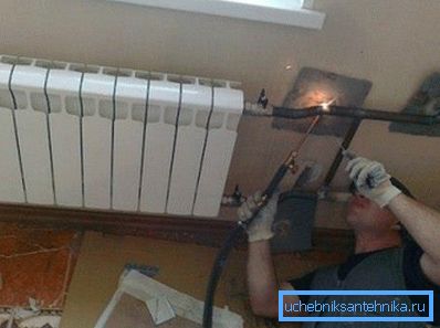 System ogrzewania rurociągów spawalniczych