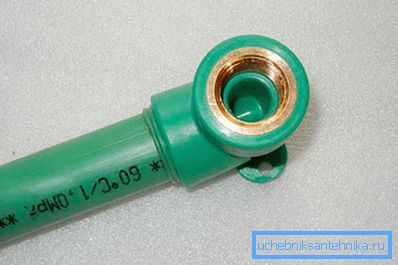 2779 Rura PP przygotowana do dokowania rurą HDPE