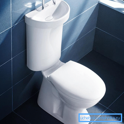 WC z umywalką. WC z umywalką.