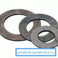 Uszczelki mają różne rozmiary. Uszczelki mają różne rozmiary.