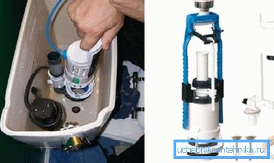 Możesz samodzielnie zainstalować mechanizm drenarski w zbiorniku. Możesz samodzielnie zainstalować mechanizm drenarski w zbiorniku.