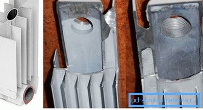 Urządzenie z grzejników aluminiowych Urządzenie z grzejników aluminiowych
