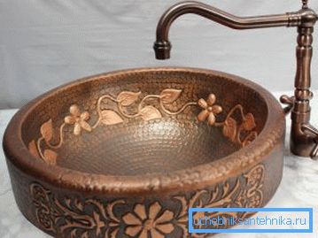 Vintage brązowy model