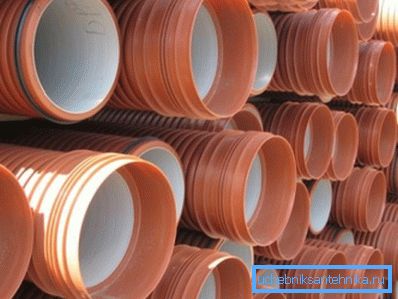 Rura odwadniająca z drenażu falistego PVC o średnicy 300 mm