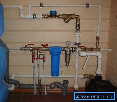 Hydraulika w drewnianym domu z polipropylenu Hydraulika w drewnianym domu z polipropylenu