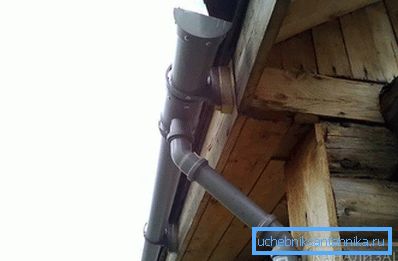 2801 Plastikowy odpływ rurowy jest właśnie