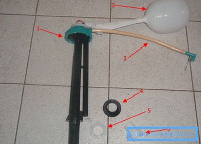 Mechanizm blokujący z pływakiem. Mechanizm blokujący z pływakiem.